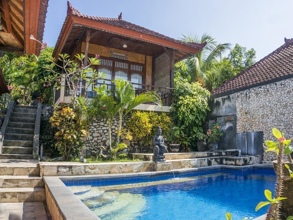 Oka 7 Bungalow Nusa Lembongan  Luaran gambar